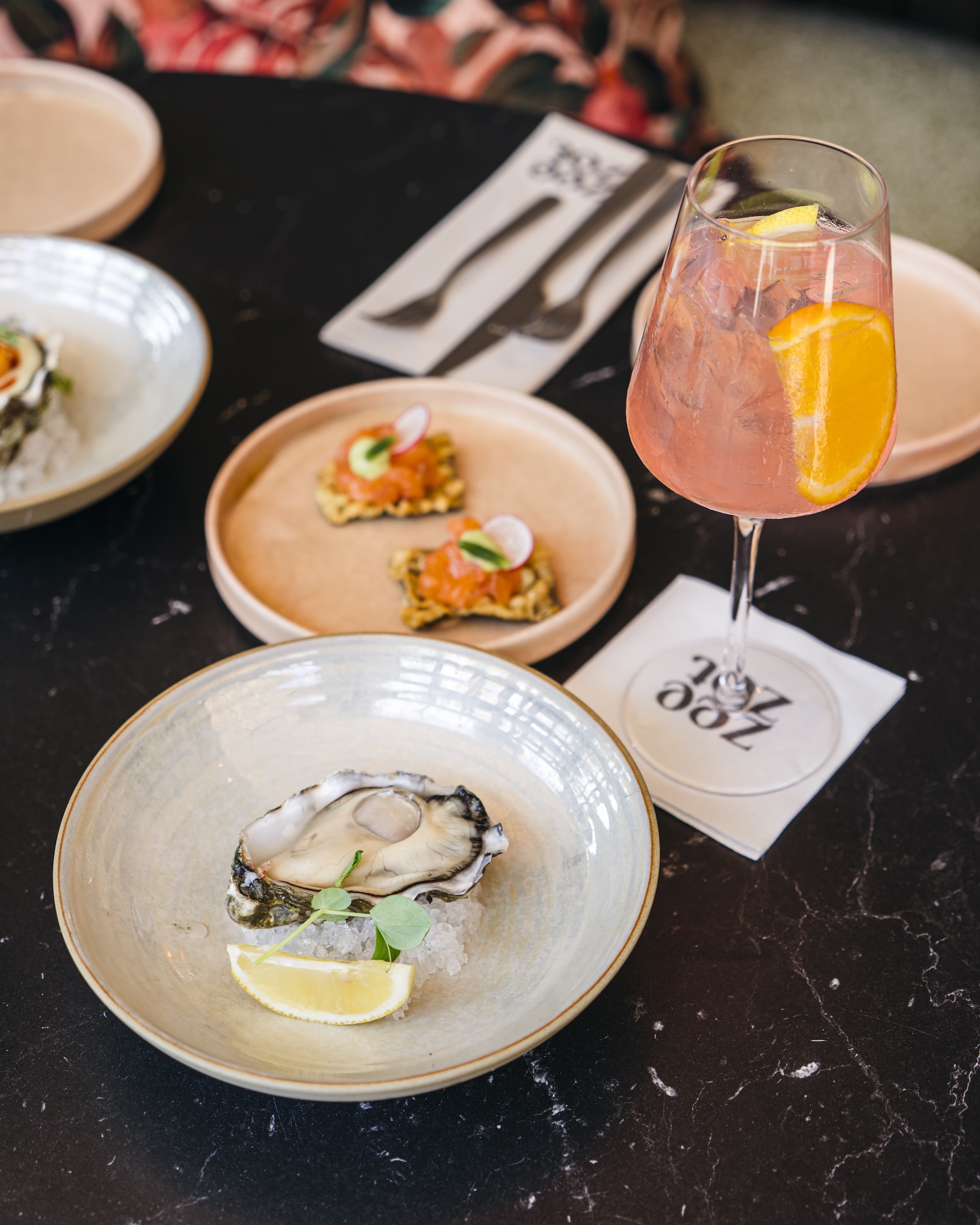 Aperatief met oester